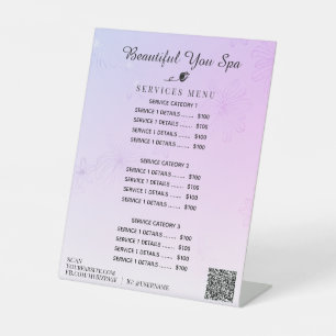 *~* Ombre Patel Regenboog Tafel voetstuk teken Reclamebord Met Voetstuk