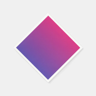 Ombre Pink en Paars Servet
