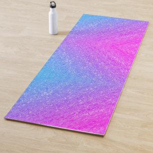 Ombre Pink Paars Blue Yogamat