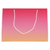 Ombre Pink Sinaasappel Groot Cadeauzakje (Voorkant)