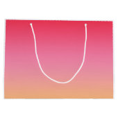 Ombre Pink Sinaasappel Groot Cadeauzakje (Achterkant)