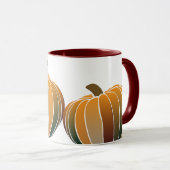 Ombre Pumpkin Mok (Voorkant rechts)