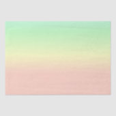 Ombre Rainbow Abstract pastel Pattern Tissuepapier (Voorkant)