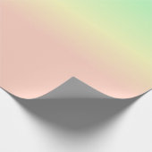 Ombre Rainbow Abstract Pastel Roze Patroon Cadeaupapier (Hoek)