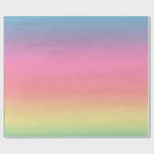 Ombre Rainbow. Cadeaupapier (Vlak)