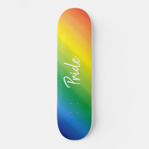 Ombre Rainbow LGBTQ Pride Colorful Persoonlijk Skateboard