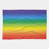 Ombre Rainbow Pride House Flag Theedoek (Horizontaal)