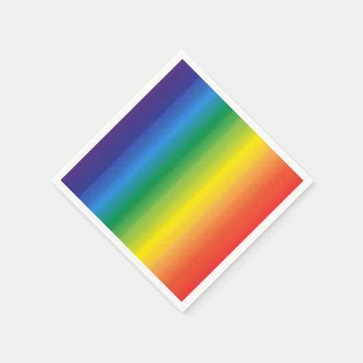 Ombre Rainbow Pride Servet (Hoek)
