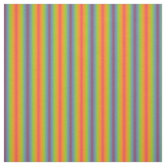 Ombre Rainbow Striped Stof (Swatch)