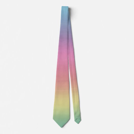 Ombre Rainbow. Stropdas (Voorkant)