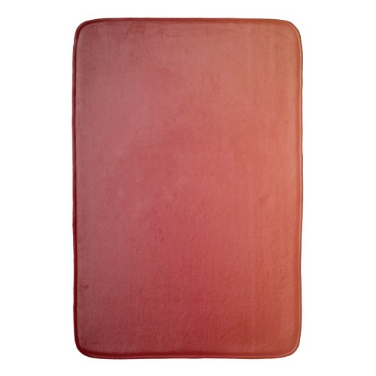 Ombre Red Brown Badmat (Voorkant Verticaal)