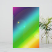 ombre regenboog briefpapier (Staand voorkant)