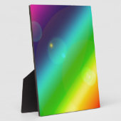 ombre regenboog fotoplaat (Zijkant)