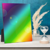 ombre regenboog fotoplaat (Zijkant)