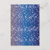 Ombre Regenboog Lantaarns Bruiloft Uitnodiging Det Informatiekaartje (Achterkant)