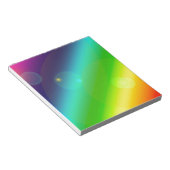 ombre regenboog notitieblok (Schuin)