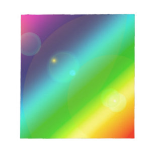 ombre regenboog notitieblok