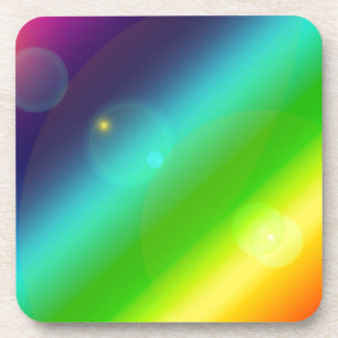 ombre regenboog onderzetter