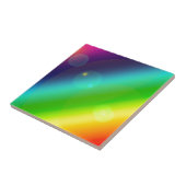 ombre regenboog tegeltje (Zijkant)