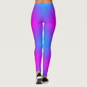 Ombre Roze Blauw Paarse 4Ann Leggings (Achterkant)