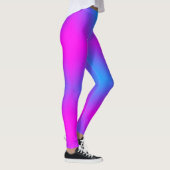Ombre Roze Blauw Paarse 4Ann Leggings (Rechts)