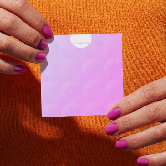 Ombre Roze en Paars Ambient Design Post-it® Notes