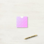 Ombre Roze en Paars Ambient Design Post-it® Notes (Op bureau)