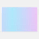 Ombré Roze en Turquoise Gradient Inpakpapier Vel (Voorkant 3)