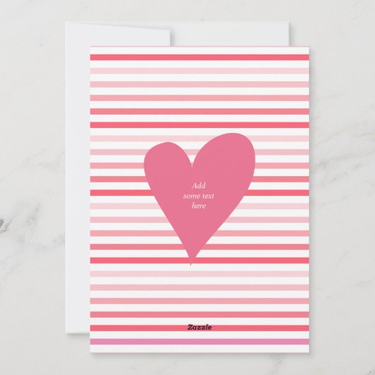 Ombre roze HOHO Galentines Day twee foto's Feestdagenkaart (Achterkant)