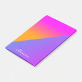 Ombré Roze Paarse Helder Post-it Notities Post-it® Notes (Schuin)