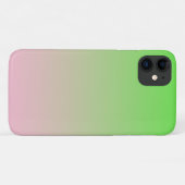 Ombre Roze tot Lime Green Case-Mate iPhone Case (Achterkant (horizontaal))