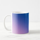 ombre, roze verloop koffiemok (Links)