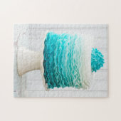 Ombre ruffle cake legpuzzel (Horizontaal)