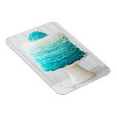 Ombre ruffle cake magneet (Rechterzijde)