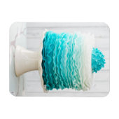 Ombre ruffle cake magneet (Horizontaal)
