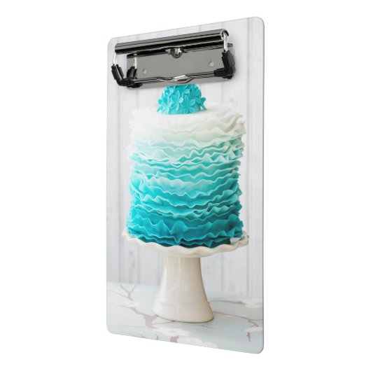Ombre ruffle cake mini klembord (Angled2)