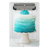 Ombre ruffle cake mini klembord (Voorkant)