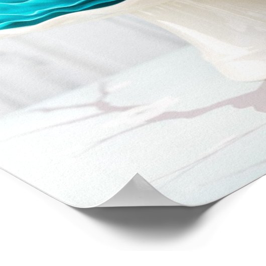 Ombre ruffle cake poster (Hoek)