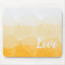 Ombre Saffron and Sunlight Yellow Love Gradient Muismat