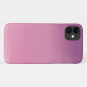 Ombré-schoppen van paars Case-Mate iPhone case (Achterkant (horizontaal))