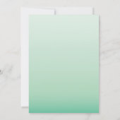 OMBRE SHOWER | BRIDAL SHOWER INVITATION KAART (Achterkant)