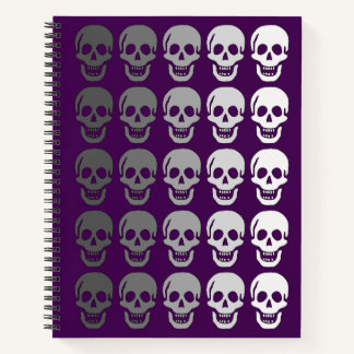 Ombre Skulls, Paarse Notitieboek