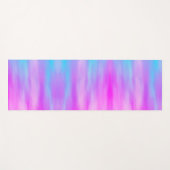 Ombre Soft Blended Paars Pink Sky Blue Blush Yogamat (Voorkant (horizontaal))