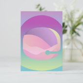 Ombre Space Kunstkaart Kaart (Staand voorkant)