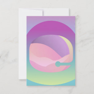 Ombre Space Kunstkaart Kaart