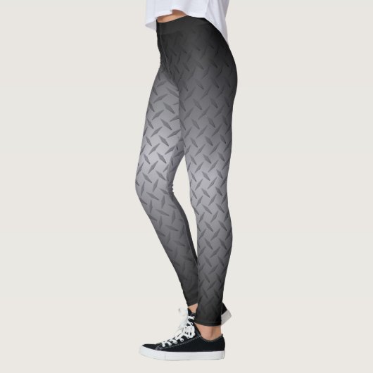 Ombre Steel Diamond Bord Pattern Leggings (Links)