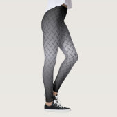 Ombre Steel Diamond Bord Pattern Leggings (Rechts)