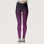 Ombre Stippenpatroon Leggings voor Vrouwen (Voorkant)