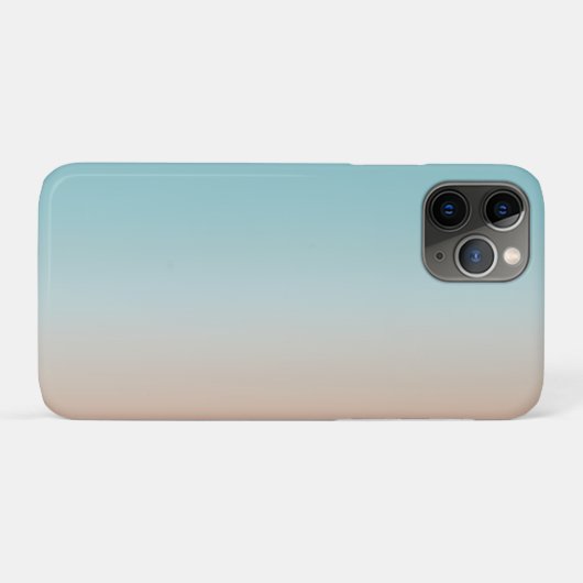 Ombre Strand Overlay Case-Mate iPhone Case (Achterkant (horizontaal))