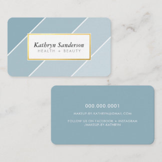 OMBRE STRIPE moderne stijlvolle chic schattige sto Visitekaartje